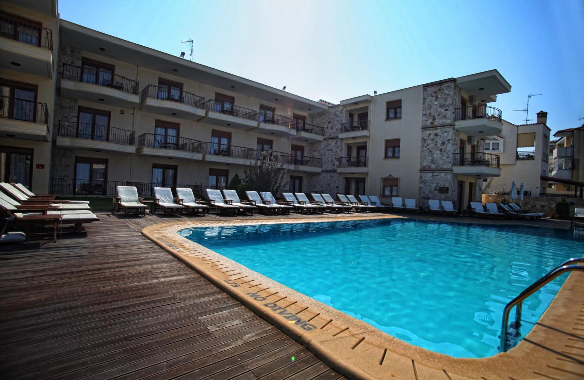 Nereides Hotel Chaniotis Exterior foto