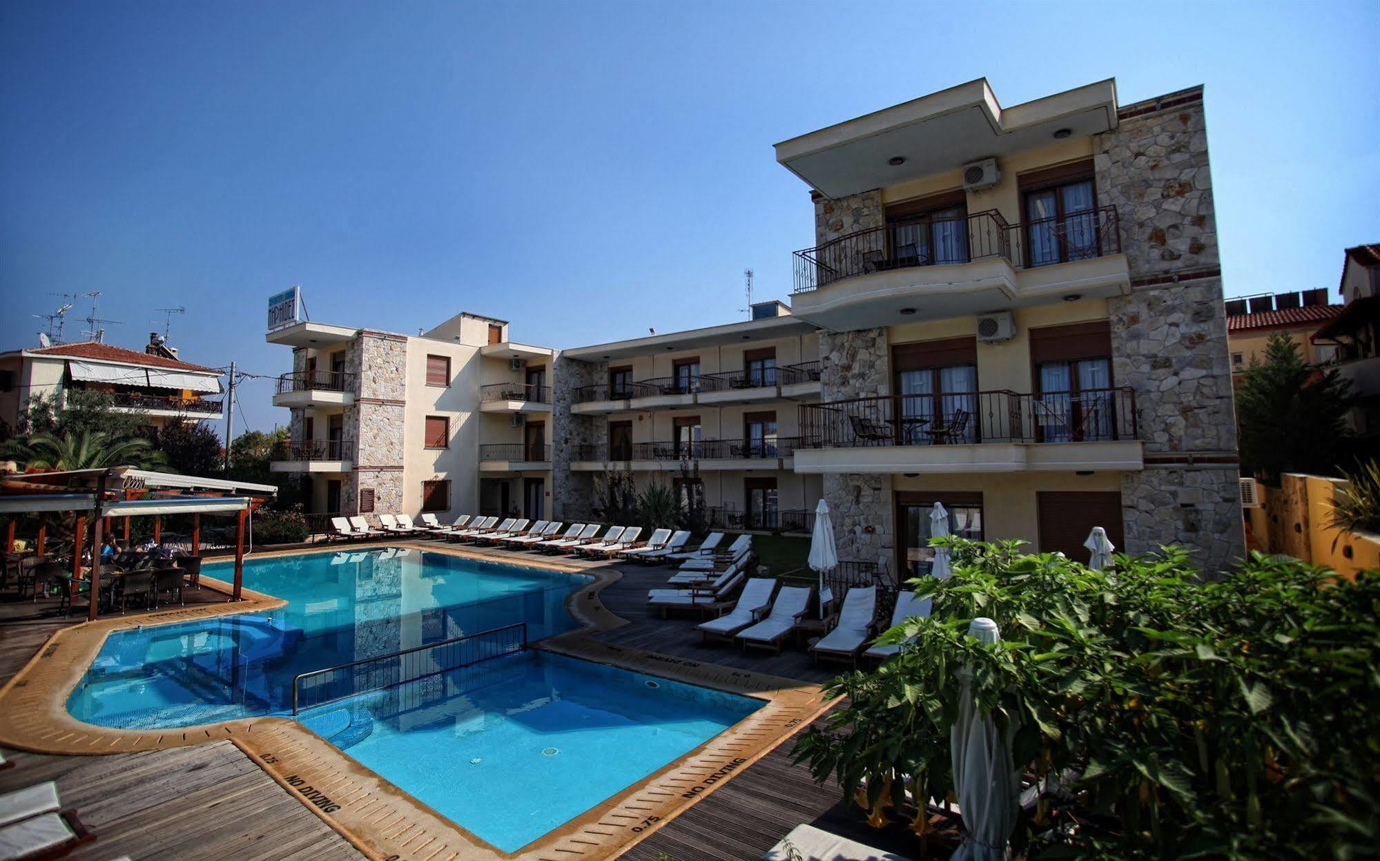 Nereides Hotel Chaniotis Exterior foto